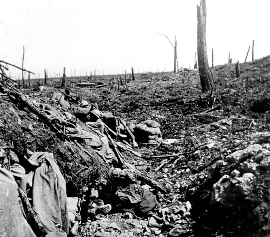 Verdun, Ravin de la mort