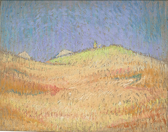 Claggett Wilson Landscape painting