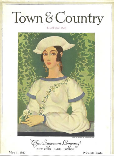 Claggett Wilson Town and Country Magazine Cover
